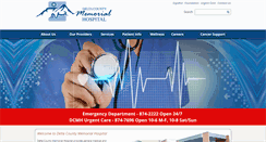 Desktop Screenshot of deltahospital.org